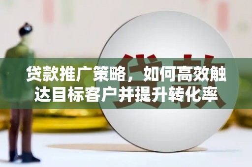 宾阳贷款推广策略，如何高效触达目标客户并提升转化率
