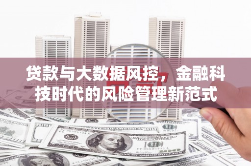 宾阳贷款与大数据风控，金融科技时代的风险管理新范式