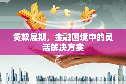 宾阳贷款展期，金融困境中的灵活解决方案