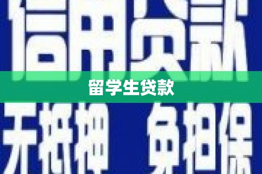 宾阳留学生贷款