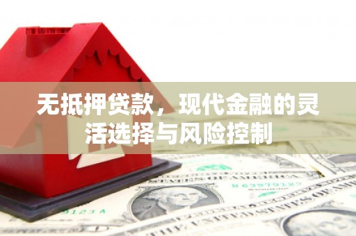 宾阳无抵押贷款，现代金融的灵活选择与风险控制