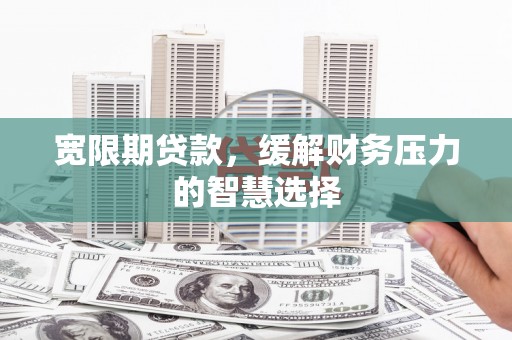 宾阳宽限期贷款，缓解财务压力的智慧选择