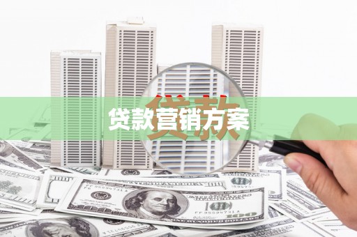 宾阳贷款营销方案