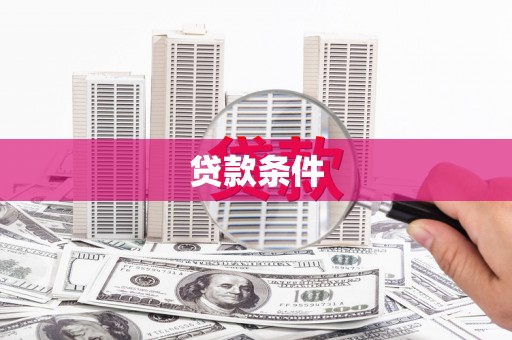 宾阳贷款条件