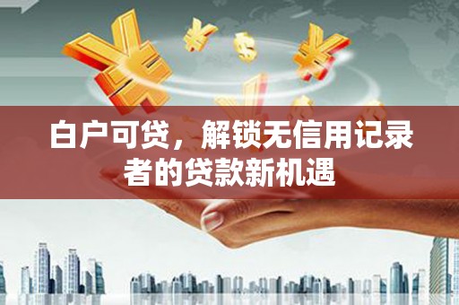 宾阳白户可贷，解锁无信用记录者的贷款新机遇