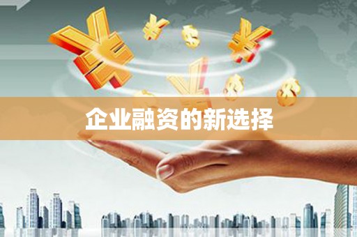 宾阳企业融资的新选择