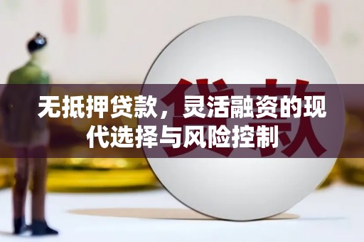 宾阳无抵押贷款，灵活融资的现代选择与风险控制