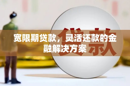 宾阳宽限期贷款，灵活还款的金融解决方案