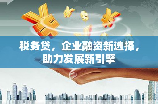 宾阳税务贷，企业融资新选择，助力发展新引擎
