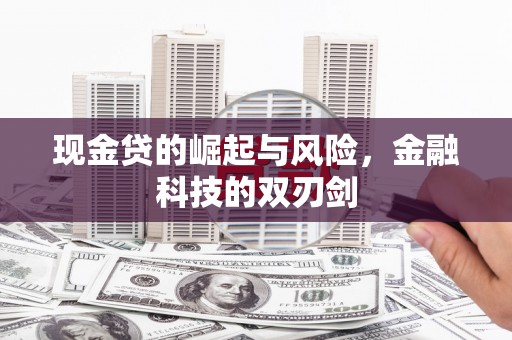 宾阳现金贷的崛起与风险，金融科技的双刃剑