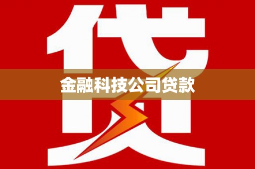 宾阳金融科技公司贷款
