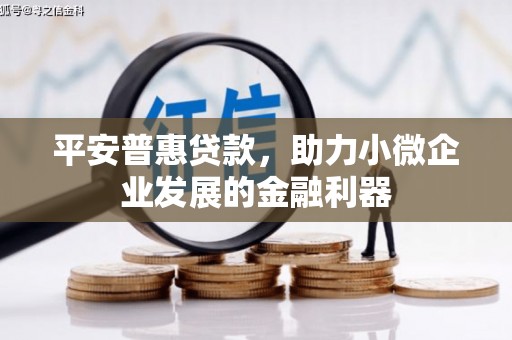 宾阳平安普惠贷款，助力小微企业发展的金融利器