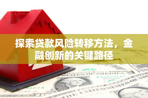 宾阳探索贷款风险转移方法，金融创新的关键路径